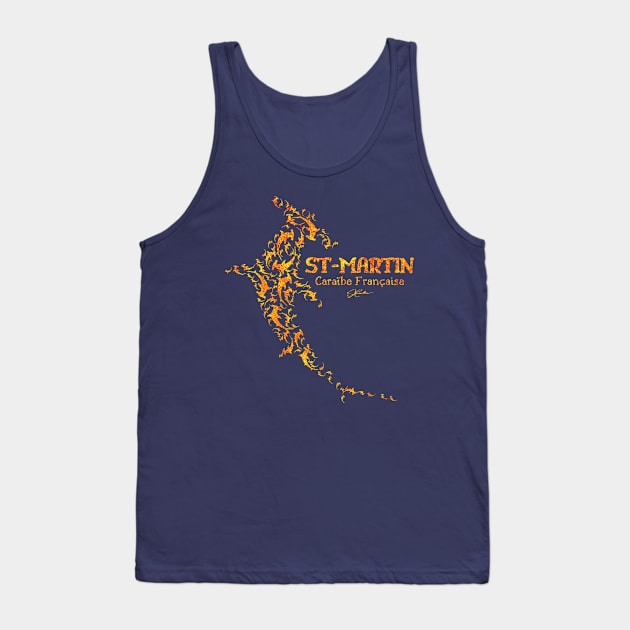 St. Barth, French Caribbean Islands Tank Top by jcombs